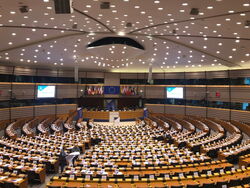 Plenarsaal des Europäischen Parlaments
